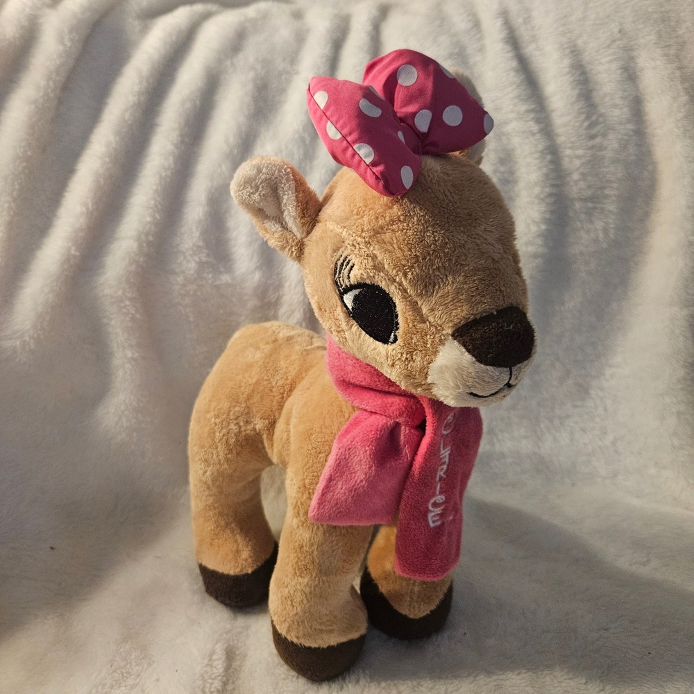 Rudolph‎ the Red Nosed Reindeer Plush Clarice Stuffed Animal Toy Set Holiday - Picture 7 of 16